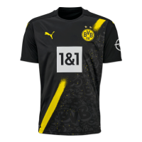 20/21 Borussia Dortmund Away Black Soccer Jersey Shirt