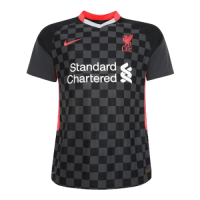 20/21 Liverpool Third Away Black Soccer Jerseys Shirt