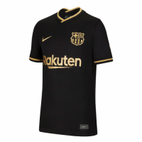 20/21 Barcelona Away Black Soccer Jerseys Shirt