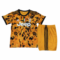 Juventus Kid's Soccer Jersey Third Away Kit (Shirt+Short) 2020/21