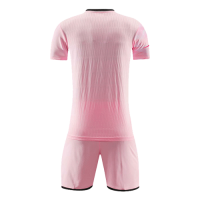 Style Customize Team Pink Jerseys Whole Kit(Shirt+Short+Socks)