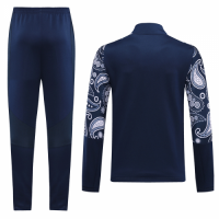 20/21 Manchester City Navy High Neck Collar Training Kit(Jacket+Trouser)