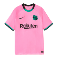 Barcelona Soccer Jersey Third Away Whole Kit (Shirt+Short+Socks) Replica 2020/21