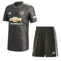 Manchester United Soccer Jersey Away Kit (Shirt+Short ) Replica 2020/21