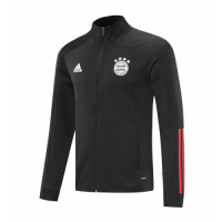 20/21 Bayern Munich Black High Neck Collar Training Jacket