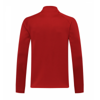 20/21 Bayern Munich Dark Red High Neck Collar Training Jacket
