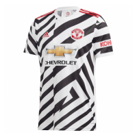 Manchester United Soccer Jersey Third Away Kit (Shirt+Short) Replica 2020/21