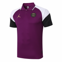20/21 Jordan PSG Grand Slam Polo Shirt-Purple