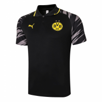 20/21 Borussia Dortmund Grand Slam Polo Shirt-Black