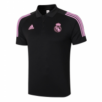 20/21 Real Madrid Core Polo Shirt-Black