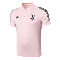 20/21 Juventus Core Polo Shirt-Pink