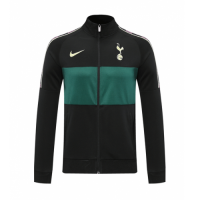 20/21 Tottenham Hotspur Black Player Version High Neck Collar Training Jacket
