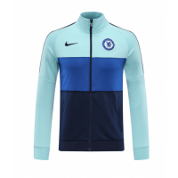 20/21 Chelsea Light Blue Player Version High Neck Collar Training Jacket