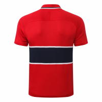 20/21 PSG Grand Slam Polo Shirt-Red&Navy