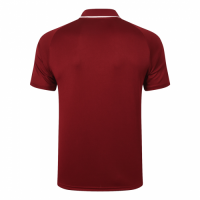 20/21 Manchester United Core Polo Shirt-Dark Red