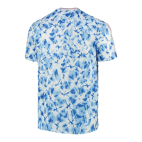 Manchester United Human Race Blue Soccer Jerseys Shirt(Player Version)