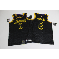 Men's Los Angeles Lakers Kobe Bryant No.8 Black  Swingman Jersey - City  Edition