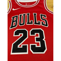 Men's Chicago Bulls Michael Jordan N0.23 Red Swingman Jersey