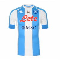 20/21 Napoli Fourth Away #10 MARADONA Blue&White Soccer Jerseys Shirt(Player Version)