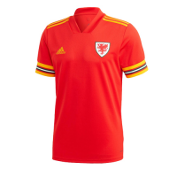 2020 Wales Home Red Soccer Jerseys Shirt(Player Version)