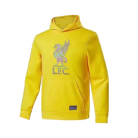 20/21 Liverpool Yellow Hoody Sweater