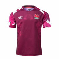 20-21 England Rugby Red Training Jersey Shirt