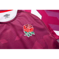 20-21 England Rugby Red Training Jersey Shirt