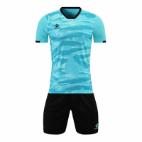 Kelme Customize Team Soccer Jersey Kit (Shirt+Short) Green - 1003
