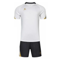 Kelme Customize Team Soccer Jersey Kit (Shirt+Short) Whtie - 1004