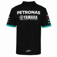 Petronas Yamaha Team Polo Shirt Black