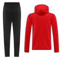Customize Hoodie Training Kit (Jacket+Pants) Red 2021/22