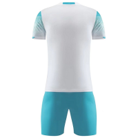 NK-907 Customize Team White Soccer Jersey Kit(Shirt+Short)