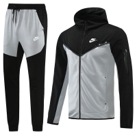 Customize Hoodie Training Kit Gray&Black (Jacket+Pants) 2022