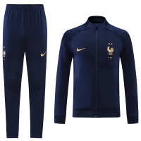 France Training Kit (Jacket+Pants) Navy 2022