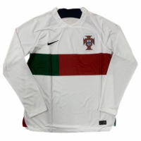 Portugal Soccer Jersey Away Long Sleeve Replica World Cup 2022