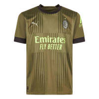 AC Milan Soccer Jersey Third Away Kit(Jersey+Shorts) Replica 2022/23