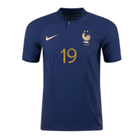 France BENZEMA #19 Jersey Home Player Version World Cup 2022