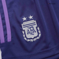 Argentina Soccer Shorts Away Replica World Cup 2022