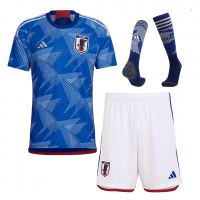 Japan Jersey Home Whole Kit(Jersey+Shorts+Socks) World Cup 2022