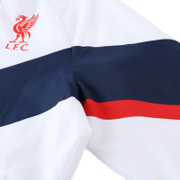 Liverpool Windbreaker Hoodie Jacket White 2022/23