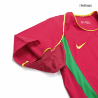 Portugal Retro Home Jersey World Cup 2002