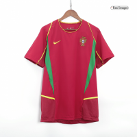 Portugal Figo #7 Retro Jersey Home World Cup 2002