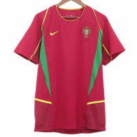 Portugal Retro Home Jersey World Cup 2002