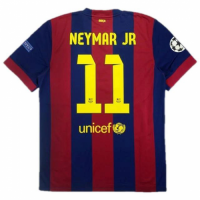 Barcelona Neymar Jr #11 Retro Jersey Home 2014/15