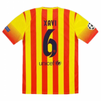 Barcelona XAVI #6 Retro Jersey Away 2013/14