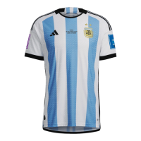 Argentina World Cup Final Edition Jersey Home Player Version 2022