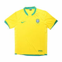 Brazil Ronaldinho #10 Retro Jersey Home World Cup 2006