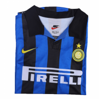 Ronaldo #9 Retro Inter Milan Home Jersey 1998/99