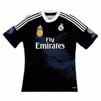 Ronaldo #7 Retro Real Madrid UCL Third Jersey 2014/15