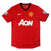 ROONEY #10 Retro Manchester United Home Jersey 2012/13